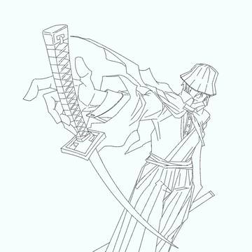 線画