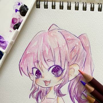 ピンク髪✨