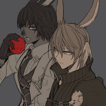 うさお×２₍ ᐢ. ̫ .ᐢ ₎₍ ᐢ. ̫ .ᐢ ₎