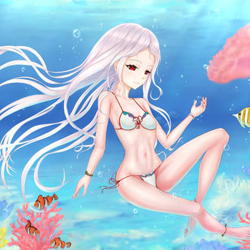淺灣落月