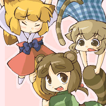 たぬき きつね ねこ