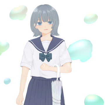 雨上がりの彼女