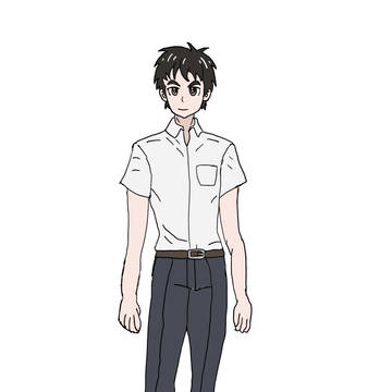 新作ライトノベル用キャラクターデザイン01