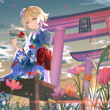 夏の夕