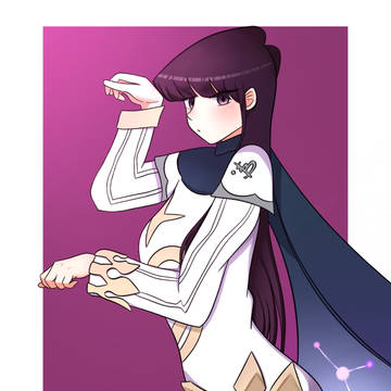 Komi San x Paimon