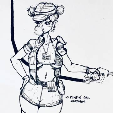 Gas station Girl