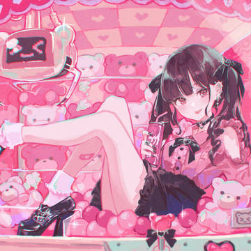 地雷ちゃん×クレーンゲーム💕