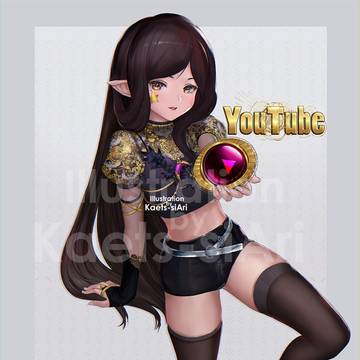 アルルメイヤ TwitchTV BANNER ArtWork
