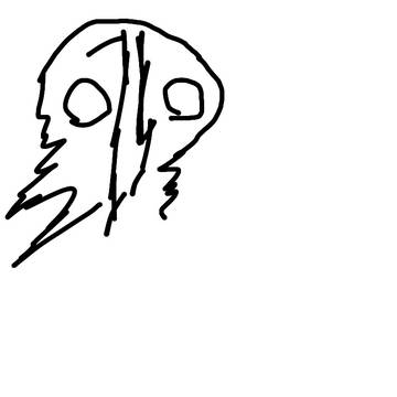 カラスを書きたい、40分の成果