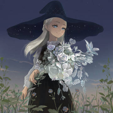 「星と月の花」