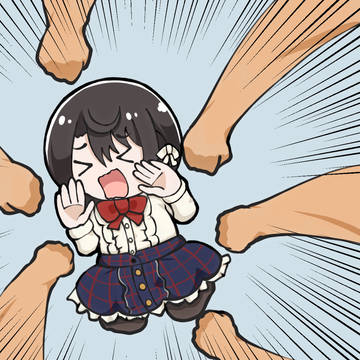 スバルを殴らないで！（アニメ同時視聴の図）