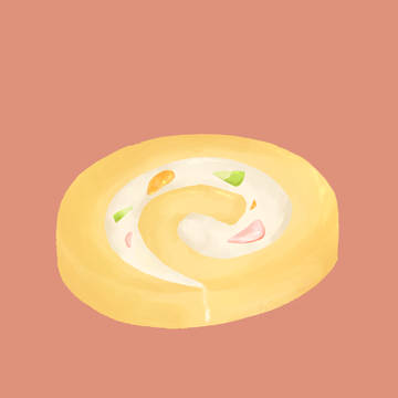 フルーツロールケーキ