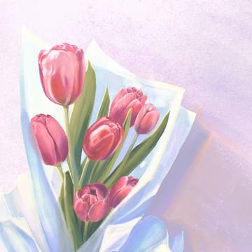a bunch of🌷