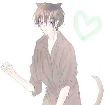 ネコになった霞くん
