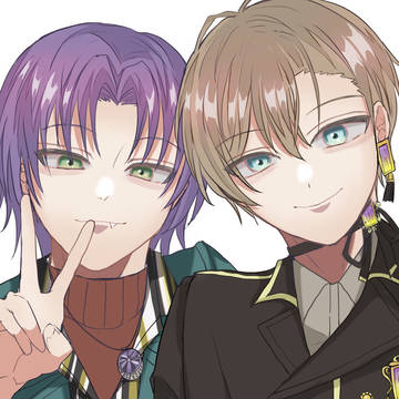 推しと推しです。