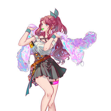 レーザー少女