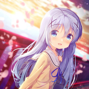 一緒に帰ってくれるチノちゃん