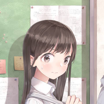 好きな人と目が合って咄嗟に目を逸らす女の子