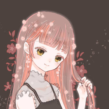 花に飾られて