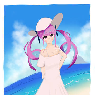 ワンピースの湊あくあ