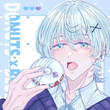 DONUTS × BLUE 🍩💙