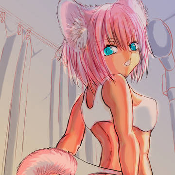 尻尾が