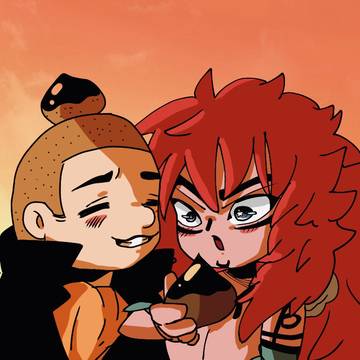 ノーランドとカルガラ中心イラスト！！