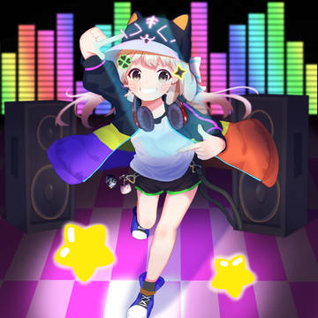 パリピなストリート衣装な乃木園子