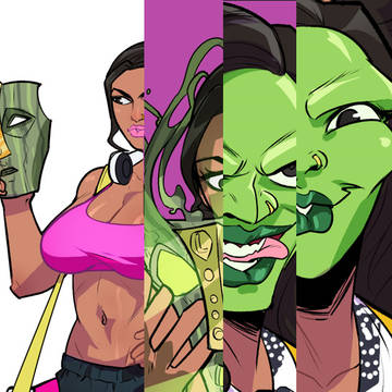 The Mask - Latina Gym Babe
