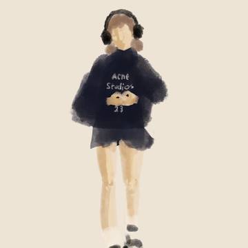 Girl walking