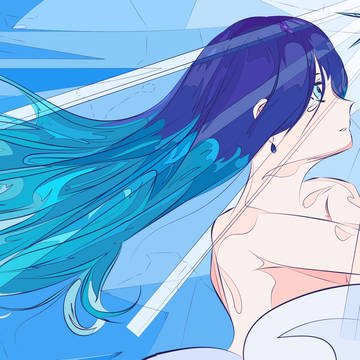 Akane Kurokawa by the Moon