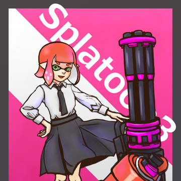 スプラトゥーン３　バレルスピナー