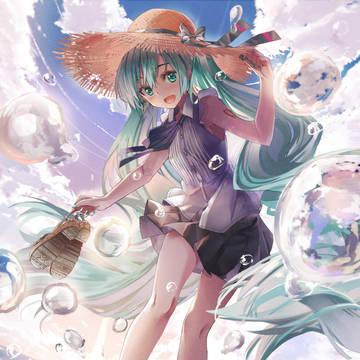 ミクさんともう少しだけ夏を楽しむ