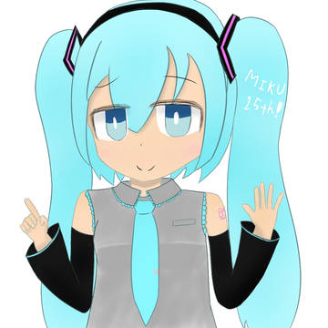 ミクさん15歳！