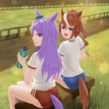 テイマクのトレーニング後のひとこま