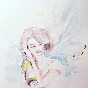 友人を描いてみた。。🍾