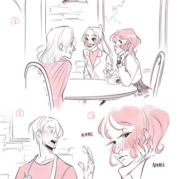 Coffee shop AU
