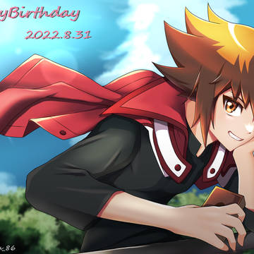 十代誕生日絵