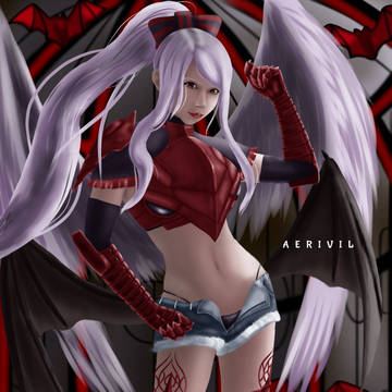 fanart shaltear bloodfallen