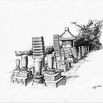 Kozure Okami 6 - cemetery