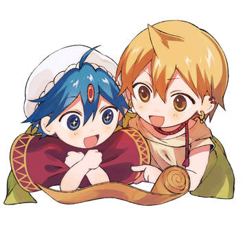 8月に描いたマギまとめ