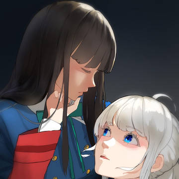 サークルの看板娘をリコリコの制服姿に描いてみた