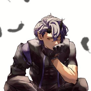 創作男子　鬼人