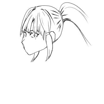 70°顔