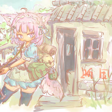 けもみみ村娘民兵