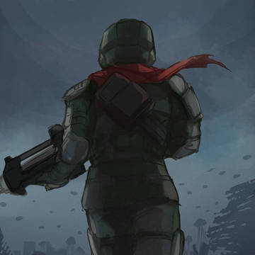 EDF6クリア記念ラクガキ
