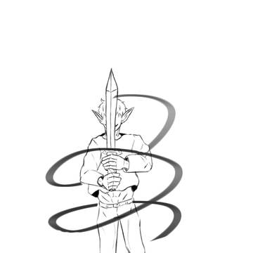 Elf swordsman