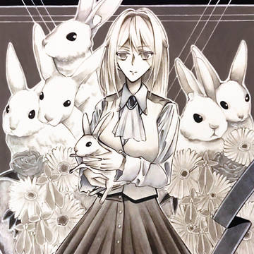 #兎と一緒に戯れましょう
