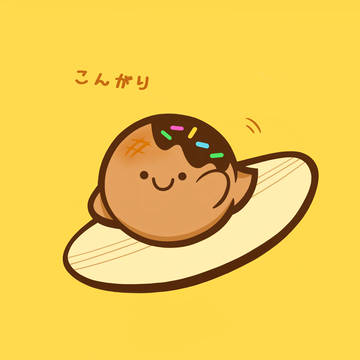 夏を満喫したふわふわマシュマロ