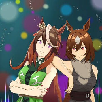 シンボリルドルフ×シリウスシンボリ